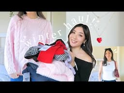 WINTER try-on haul!❄️✧.* (ft. princess polly)