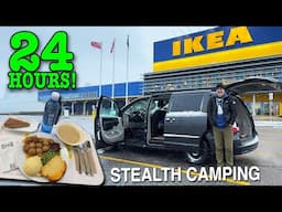 Eating Only IKEA Food for 24 HOURS • A Christmas Special