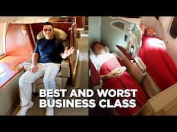 The 10 Best and Worst Business Class Seat 2025