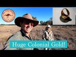 Metal Detecting a Western Ghost Town Part 3: Colonial Gold!