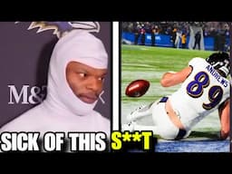 Lamar Jackson Mad & Reacts to MARK ANDREWS DROP & BILLS LOSS