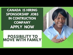 This Company In Canada Needs Foreign Workers.