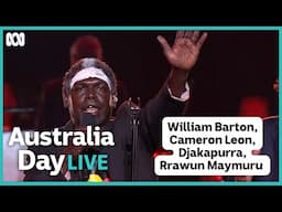 William Barton, Cameron Leon, Djakapurra, Rrawun Maymuru - Djapana medley | Australia Day Live