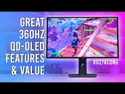 Polished 360Hz QD-OLED Gaming - Asus XG27ACDNG Review