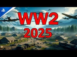 Top 20 New Upcoming World War II Games of 2025