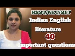 INDIAN ENGLISH ENGLISH /VHSE/HSST/NET/SET ENGLISH/Questions