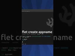 Flet - Python Cross-Plattform Apps mit Flutter