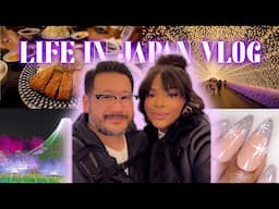 BLACK IN JAPAN | SHOPPING - NEW NAILS - NEW TOYS - HOLIDAY LIGHTS  DATE & More - VLOG #29