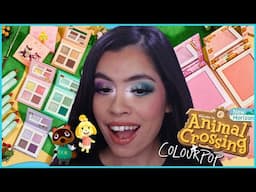 COLOURPOP X ANIMAL CROSSING COLLECTION REVIEW | ROCIO CEJA