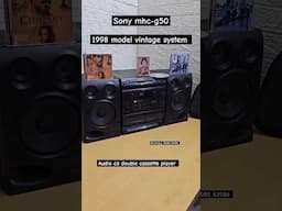 Sony mhc-g50 #vintagehifistereosystem #antiqueshop