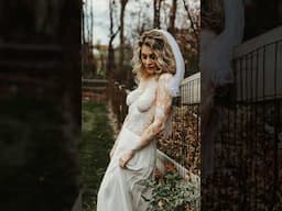 A Unique Bridal Design