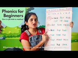 Alphabet Sounds: Phonics for Beginners kids phonic classes, sounds & blends