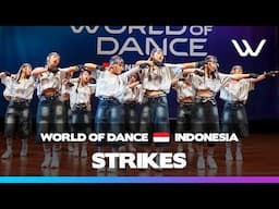 STRIKES | 2nd Place Junior Team Division | World of Dance Indonesia 2025 |  #WODIDN25