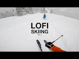 Ski Music Relaxing POV Backcountry Powder Skiing | 30 Minutes in Utah – Lofi Skiing Vol. 3