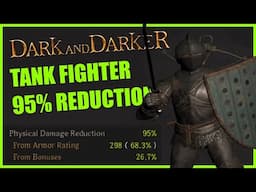 INSANELY GEARED FIGHTER IN DARK AND DARKER (Broken Tank Build)