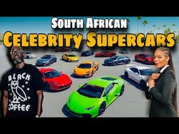 South African Celebrities Who own Supercars, Top 10 Richest Celebrities in SA & their luxurious cars