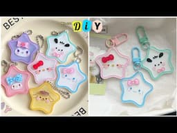 🌈Cute Key Chain || HandmHandmade Stationary || DIY CRAFT || art&craft