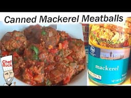 Best Canned Mackerel Recipe - Mackerel Meatballs