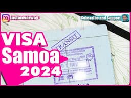 Samoa visa 2024