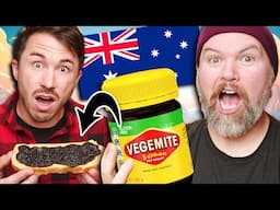 Americans Try Iconic Australian Vegemite Snacks for the First Time