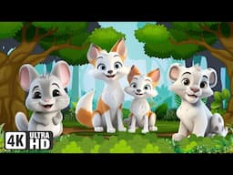 Cute Animal Sounds: Rabbit, Fox, Lion, Puma, Mouse, Hamster - Animal Videos