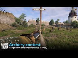 Kingdom Come: Deliverance II - Shooting a bow in an archery contest