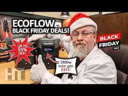 ECOFLOW Black Friday Solar Generator Power Station Sales!