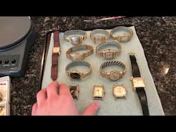 Estate Sale Finds #85 - Vintage Watches & Parts From Watch Repair Man