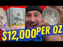 Price Explosion Inbound! $12,000 Per Oz Silver Supply Shock Imminent!!!