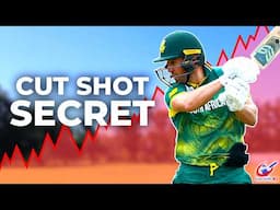 How to play the CUT SHOT PERFECTLY in 2025! Cricket Batting Guide