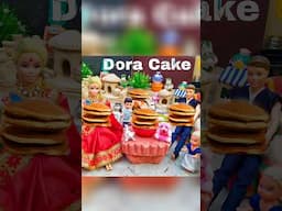 Geeta's story | Barbie made dora cake 🤩#shorts