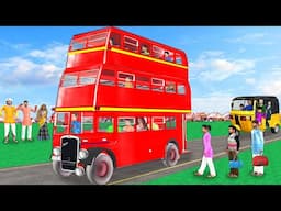 Triple Decker Bus Yatra Desi Jugad Bus Journey Hindi Kahaniya Hindi Moral Stories Hindi Stories