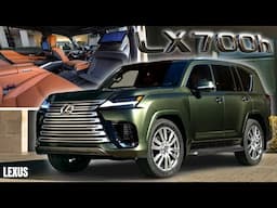 2025 Lexus LX700h Overtrail in Nori Green Pearl