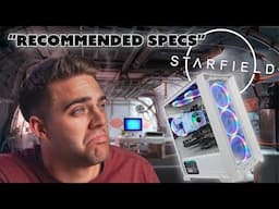 The Starfield Recommended PC Specs Test | i5 - 12400f + RTX 2080 | Medium, High @ 1080p