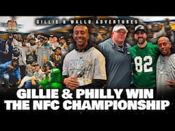 GILLIE IS GOING TO THE BIG GAME | GO BIRDS!