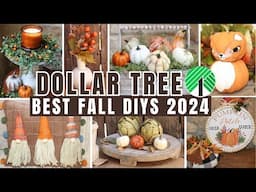 BEST Fall Dollar Tree DIYs 2024 🍂 37 Money Saving Ideas🍂