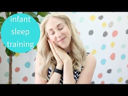 SLEEP TRAINING YOUR INFANT NEWBORN BABY 💤 SLEEPING THROUGH THE NIGHT TIPS (no tears)