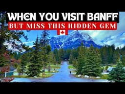 DO NOT MISS THIS HIDDEN GEM IN BANFF ALBERTA | Banff National Park Canada 🇨🇦| Canada Hindi Vlog