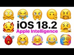 Apple Genmoji are WILD - Apple Intelligence & iOS 18.2 Review!