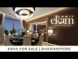 3400 sq ft 4 BHK Flat at Orbit Ekam, Bhawanipore | Lower Rowden Street | Minto Park | Watta Place