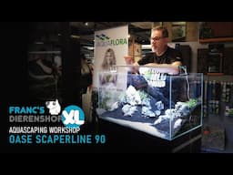 AQUASCAPING WORKSHOP at Franc's Dierenshop XL (OASE SCAPERLINE 90)