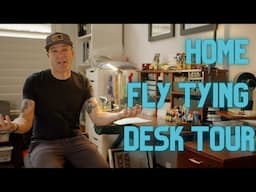 Fly Tying Desk & Storage Home Tour