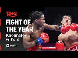 Raymond Ford vs Otabek Kholmatov wins The Ring Fight of the Year award 🥊 | The Ring Awards 🏆