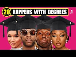 20 Rappers with Surprisingly Impressive College Degrees -🎓 ( PART.1 ) 🎓