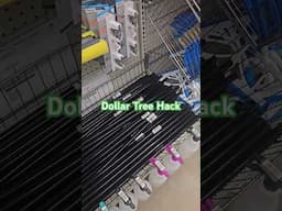 Dollar Tree Hack for Home, broom stick handle to hang outdoor lights! #diy