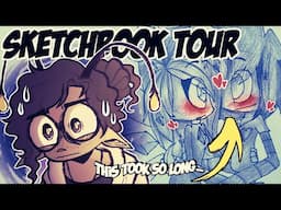 This video took A WHOLE YEAR... // Sketchbook Tour Part 3