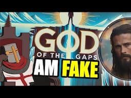 IDIOT Theist Thinks The God Of The Gaps Is FAKE (Darwin To Jesus)