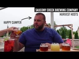 Harvest Host Review // RV Camping at Saucony Creek Brewing Company