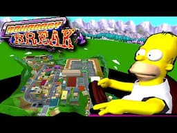 Out of Bounds Secrets | The Simpsons Road Rage - Boundary Break