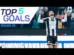 Iker Bravo’s Trivela! | Top 5 Goals | Round 23 | Serie A 2024/25